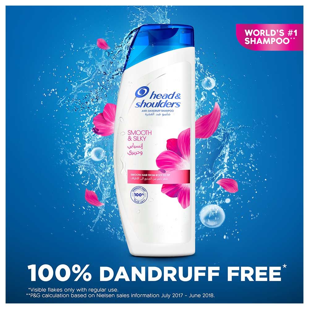 Head & Shoulders - Smooth and Silky 2in1 Anti-Dandruff Shampoo 200ml