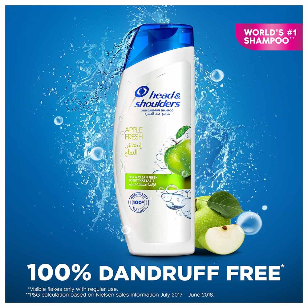 Head & Shoulders - Apple Fresh Anti-Dandruff Shampoo 400ml