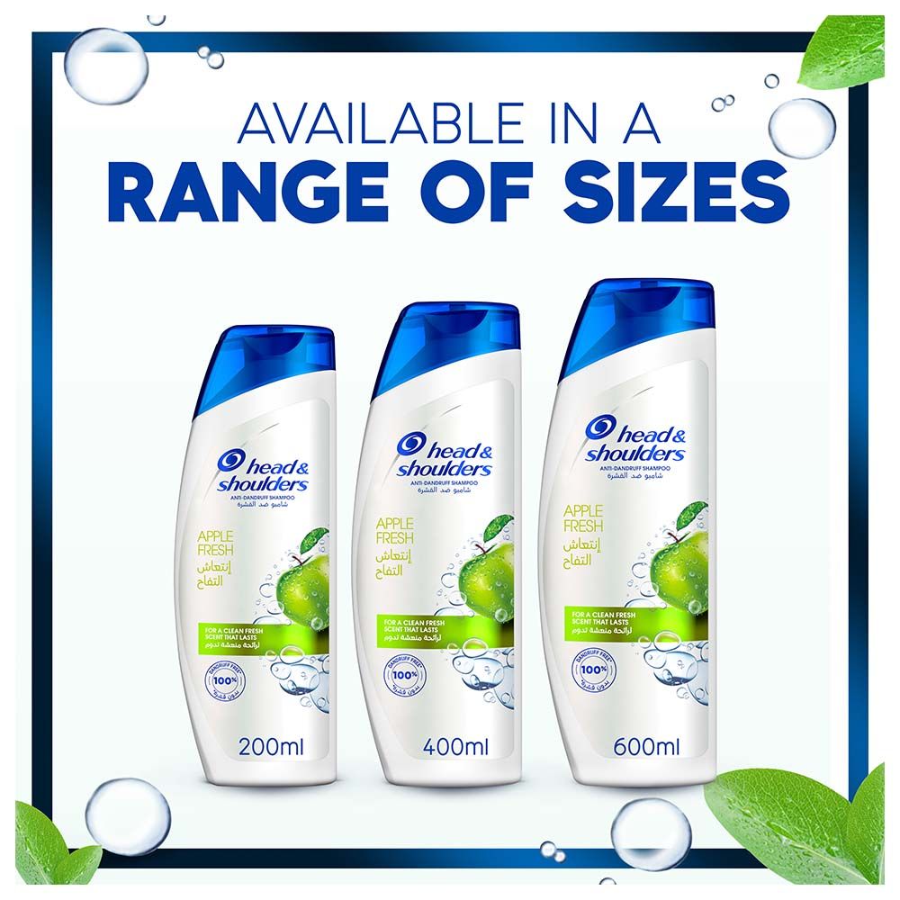 Head & Shoulders - Apple Fresh Anti-Dandruff Shampoo 400ml