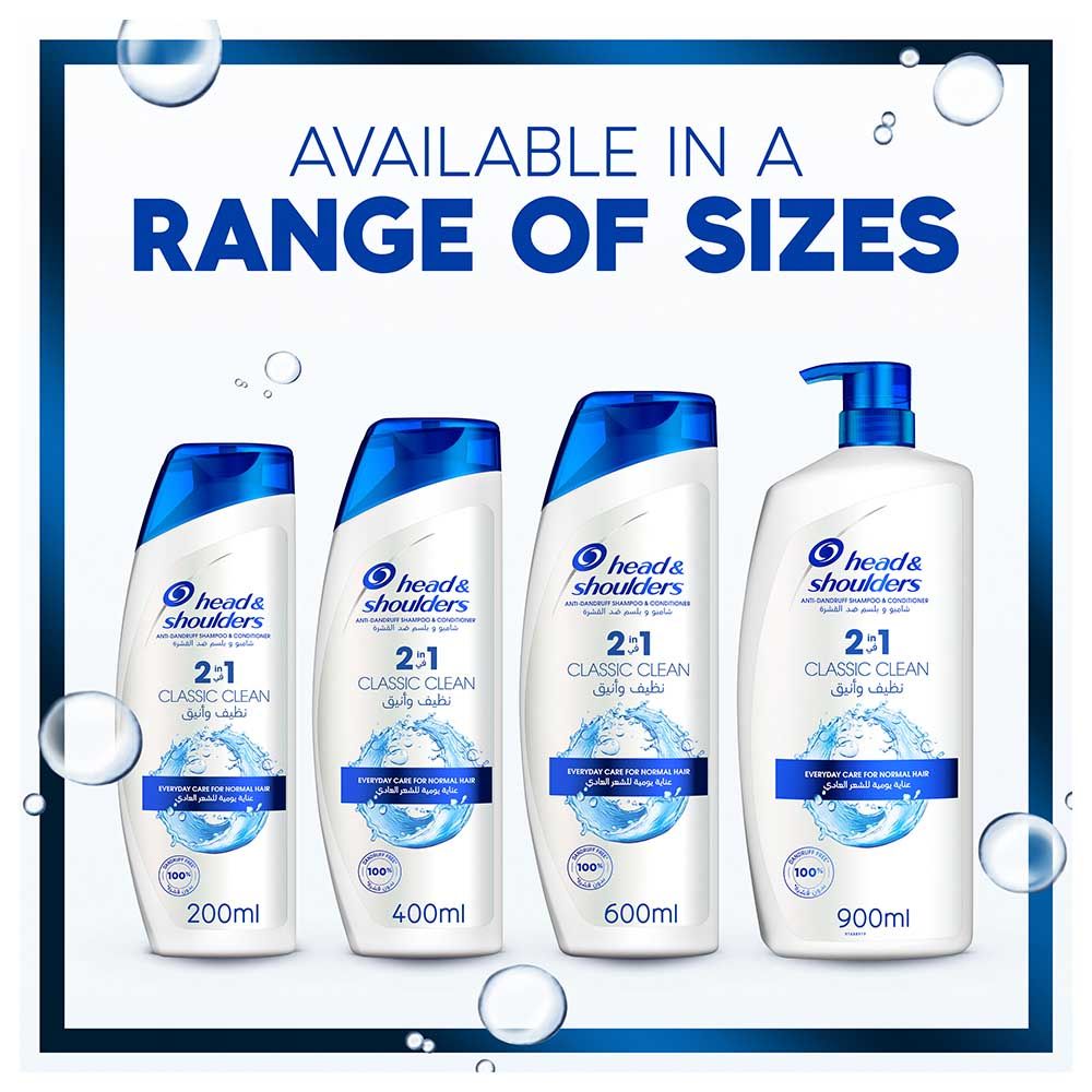 Head & Shoulders - Classic Clean 2in1 Anti-Dandruff Shampoo 900ml