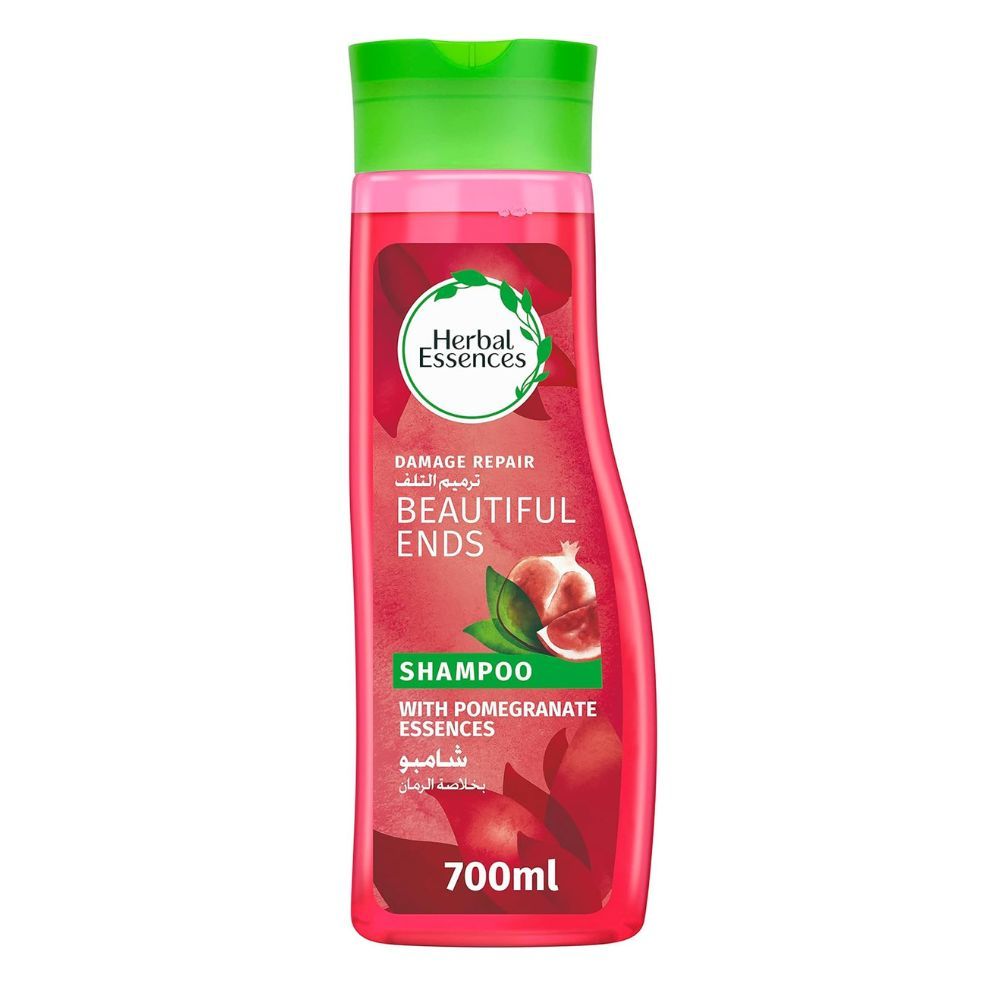 Herbal Essences - Beautiful Ends Protection Shampoo w/ Juicy Pomegranate Essences 700 ml