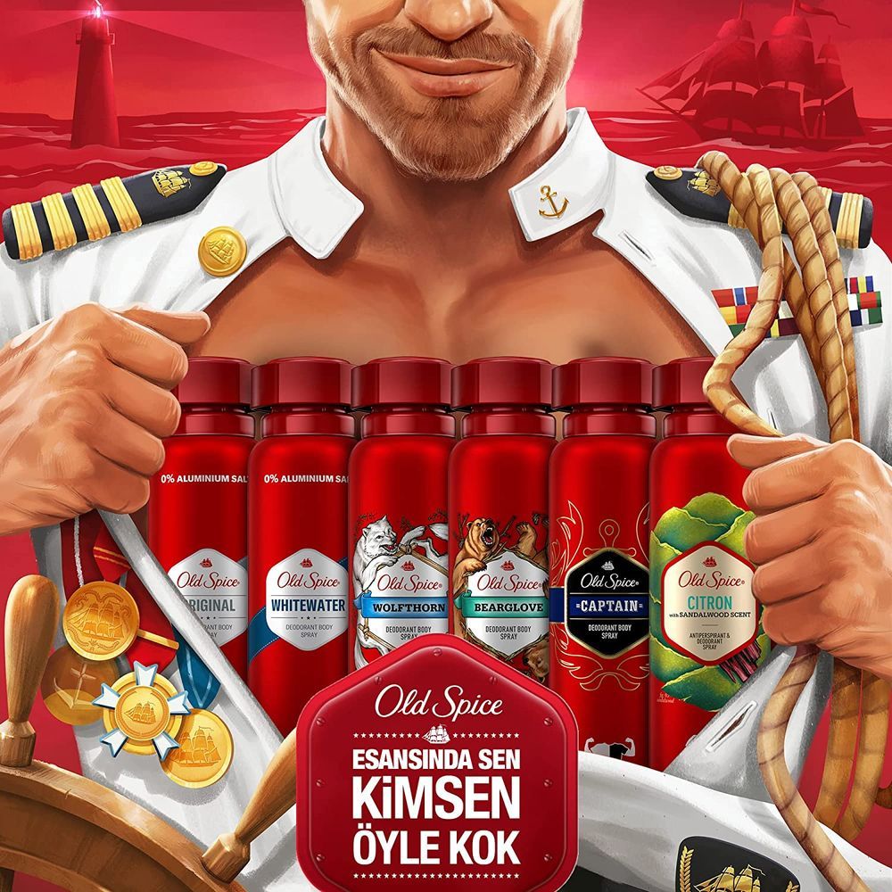 Old Spice - Captain Deodrant 150ml