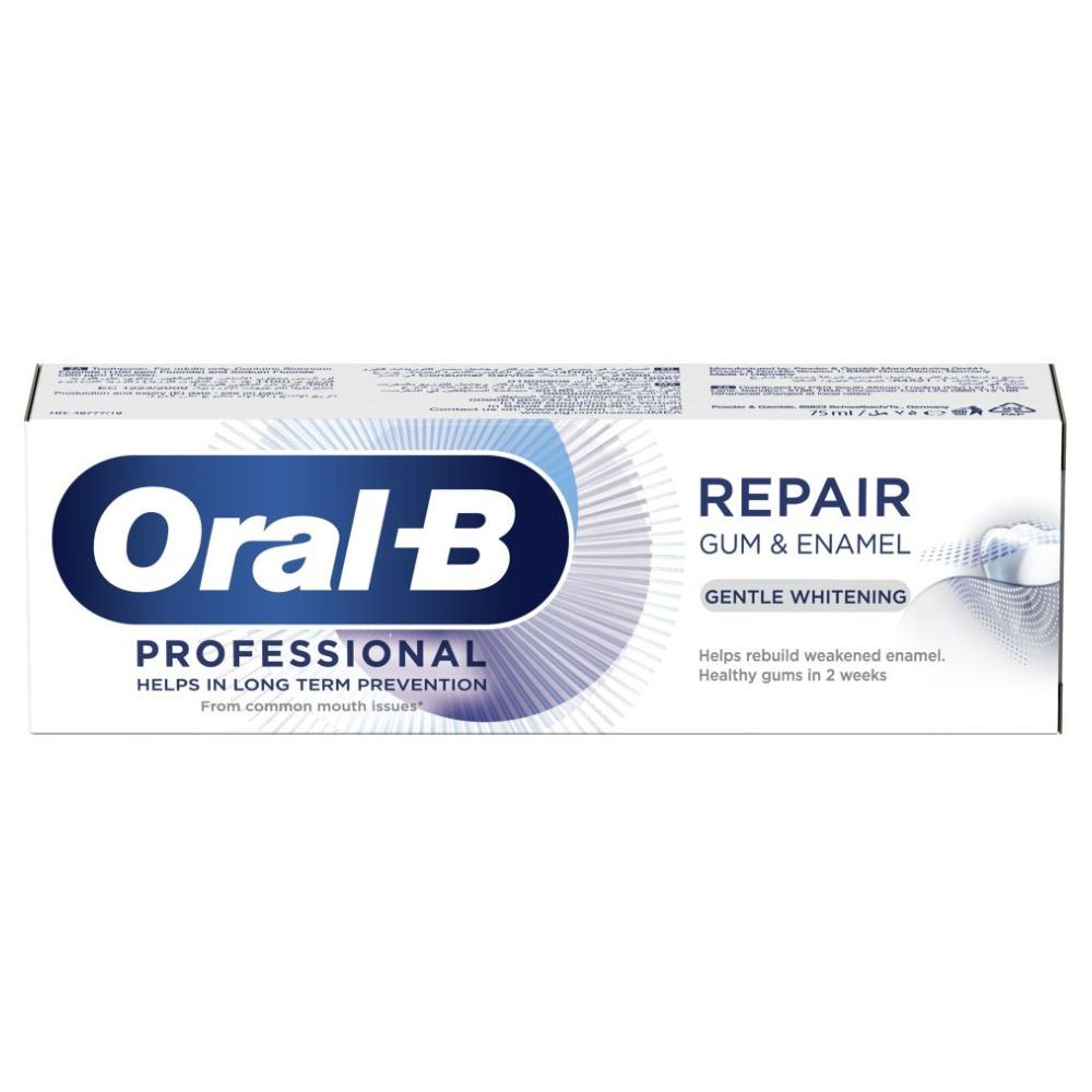 Oral B - Gum & Enamel Gental Whitening Toothpaste, 75 ml