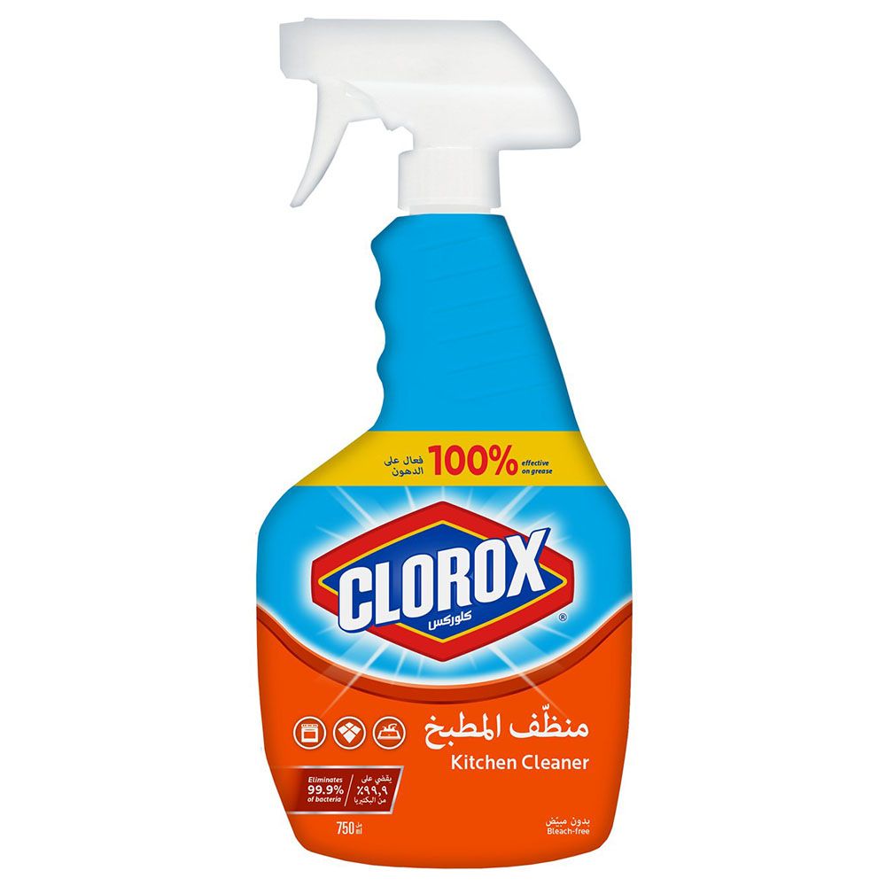 Clorox - Kitchen Cleaner Trigger Spray Bottle 750ml