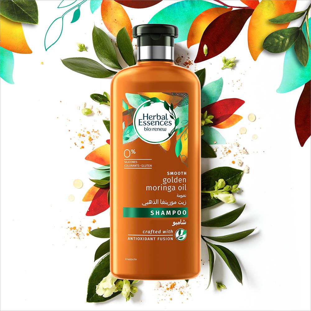 Herbal Essences - Bio:Renew Smooth Golden Moringa Oil Shampoo 400ml