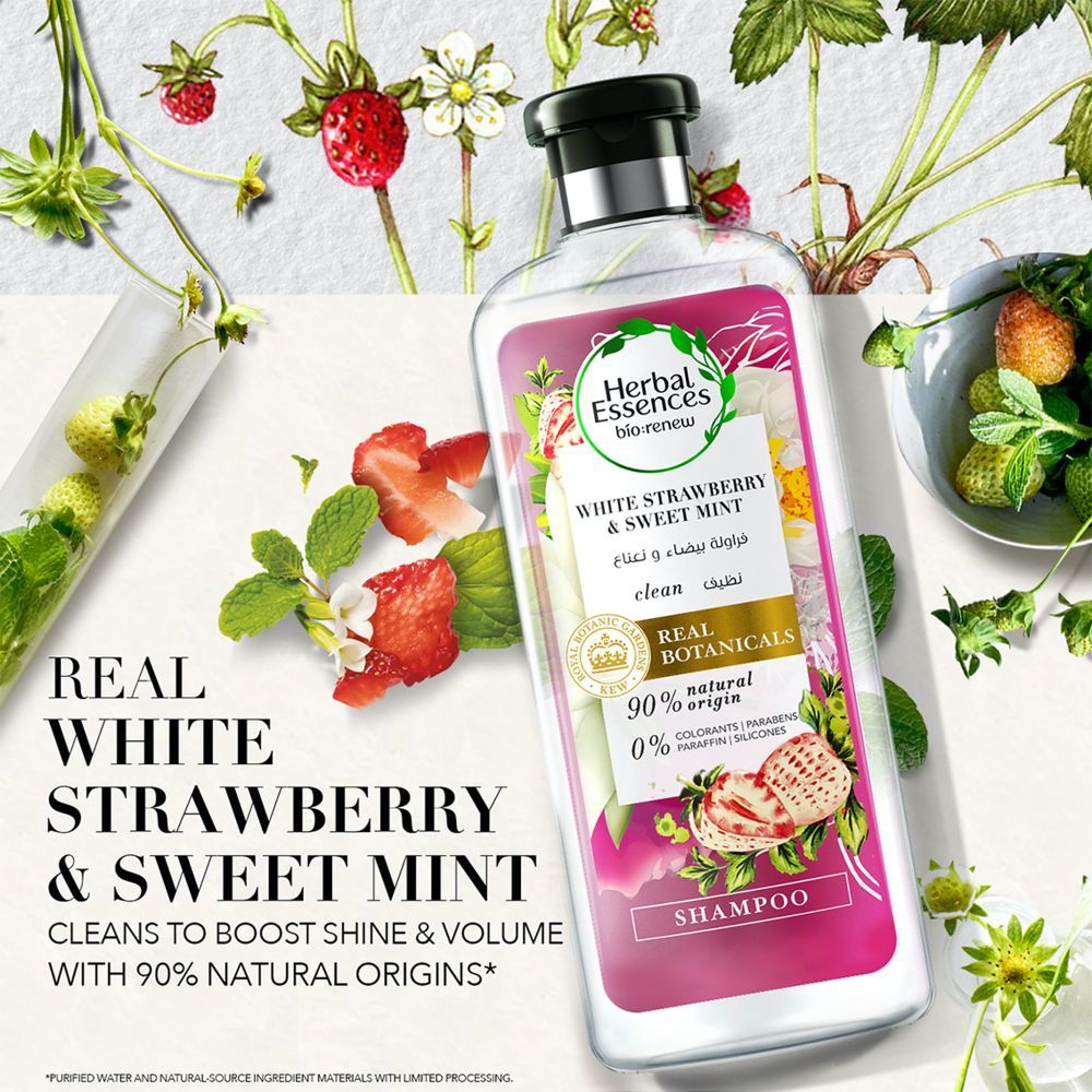 Herbal Essences - White Strawberry & Mint Shampoo + Conditioner 400ml