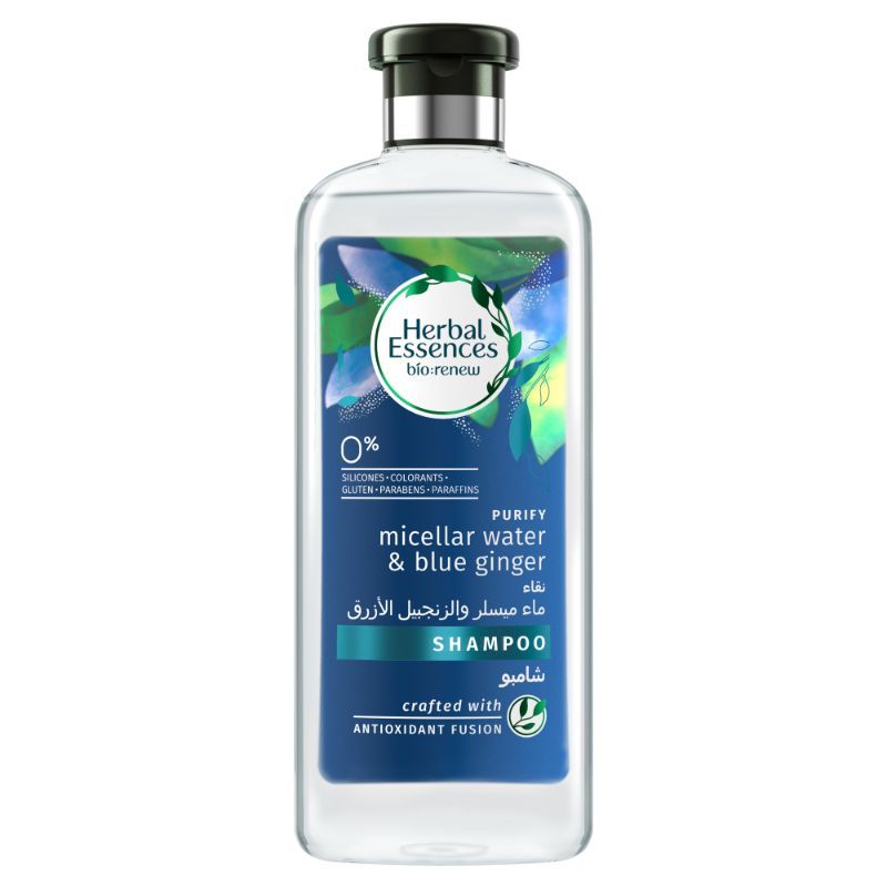 Herbal Essences - Micellar Water & Blue Ginger Shampoo 400ml