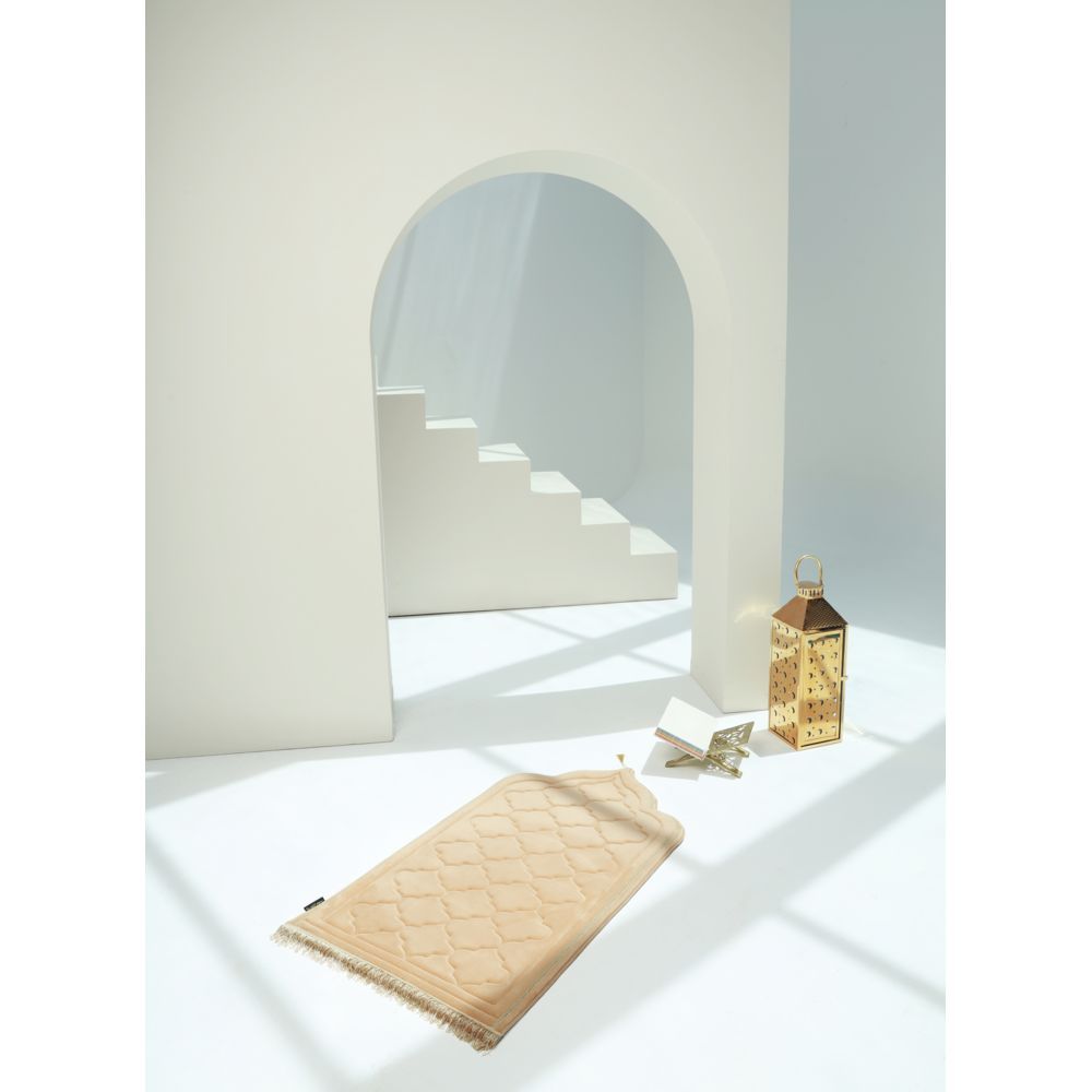 The Modest Company - Velvet Foam Prayer Mat - Honey