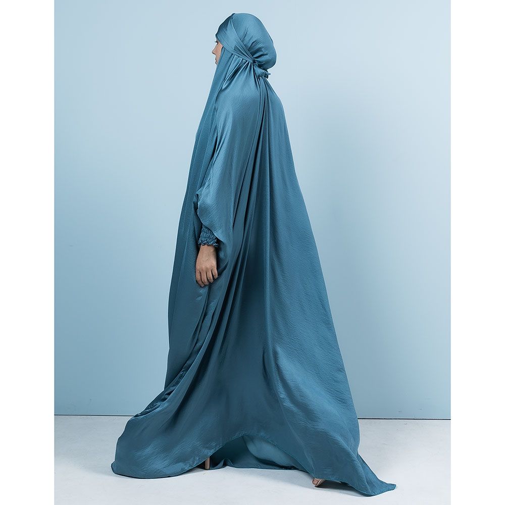 The Modest Company - The French Jilbab Dress - Ice Queen Blue