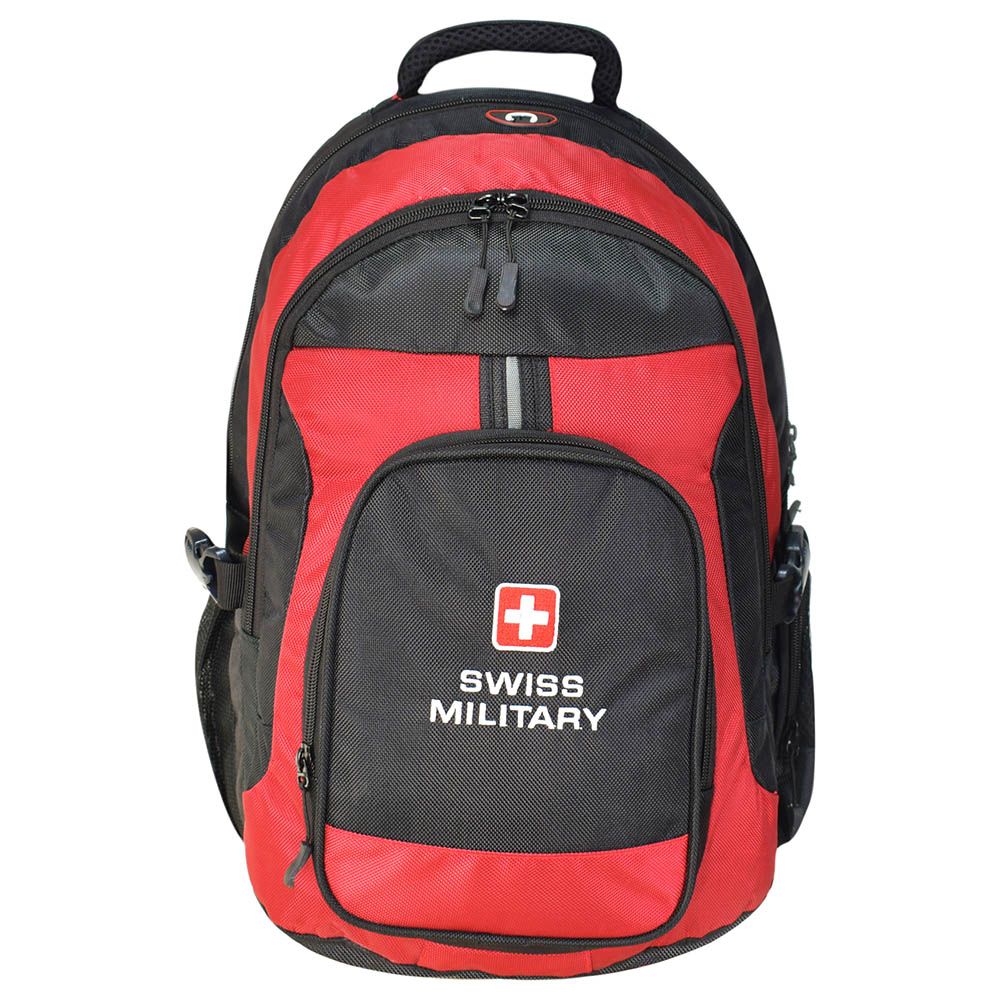 Swiss Military - Crest Backpack - Red - 18-Inch