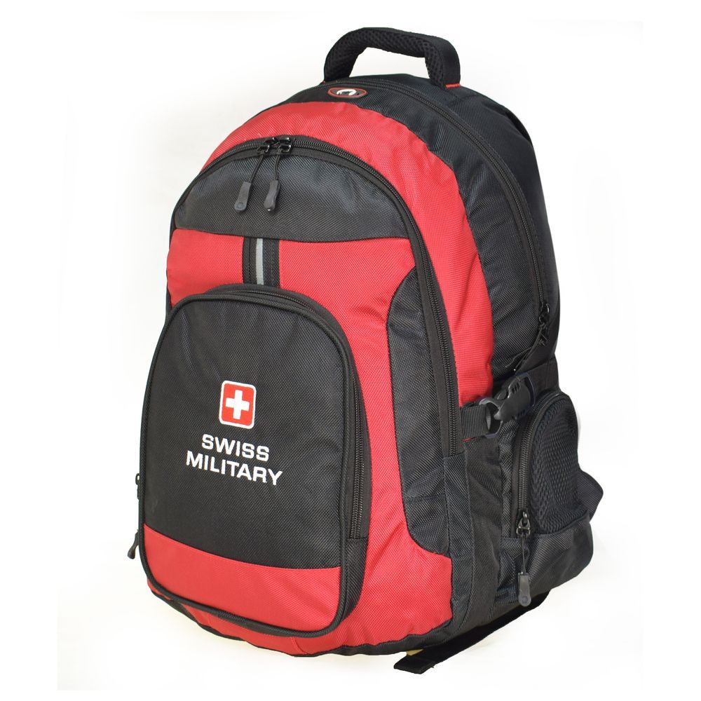 Swiss Military - Crest Backpack - Red - 18-Inch