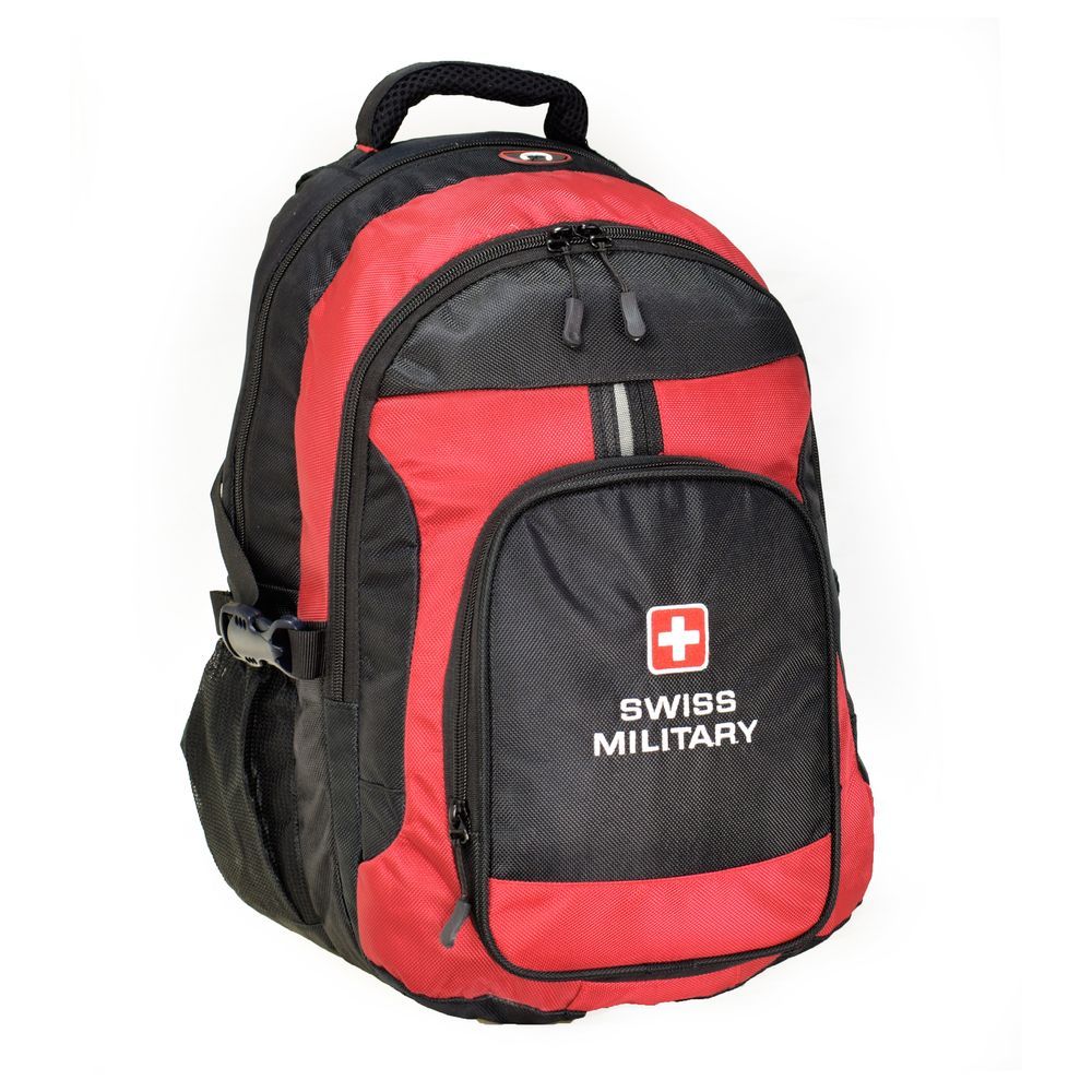 Swiss Military - Crest Backpack - Red - 18-Inch