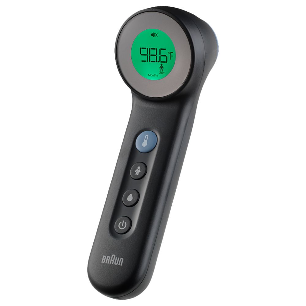 Braun - BNT 400B No Touch + Touch Thermometer - Black