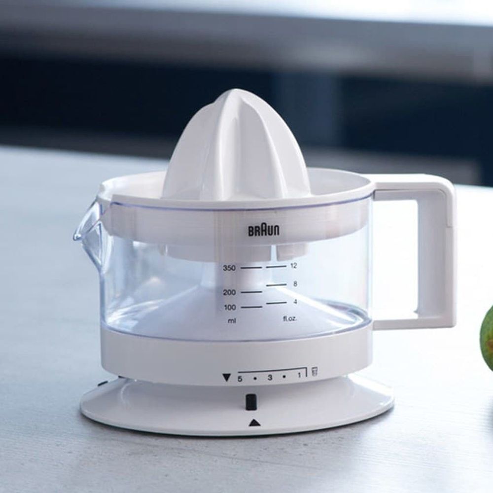 Braun - CJ 3000 Citrus Juicer, 350ml, with Scale, Auto Stop