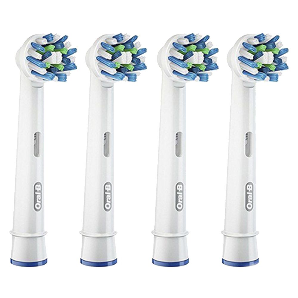 Oral-B - EB50-4 Cross Action Replacement Brush Heads 4Pcs