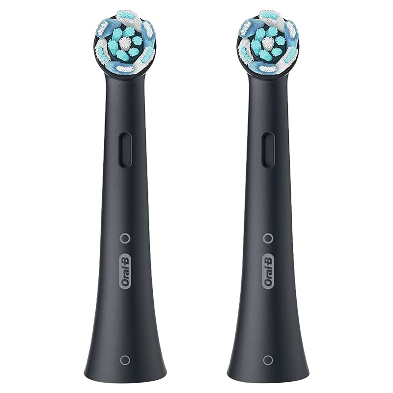 Oral-B - iO Ultimate Clean Black Toothbrush Heads Pack Of 2