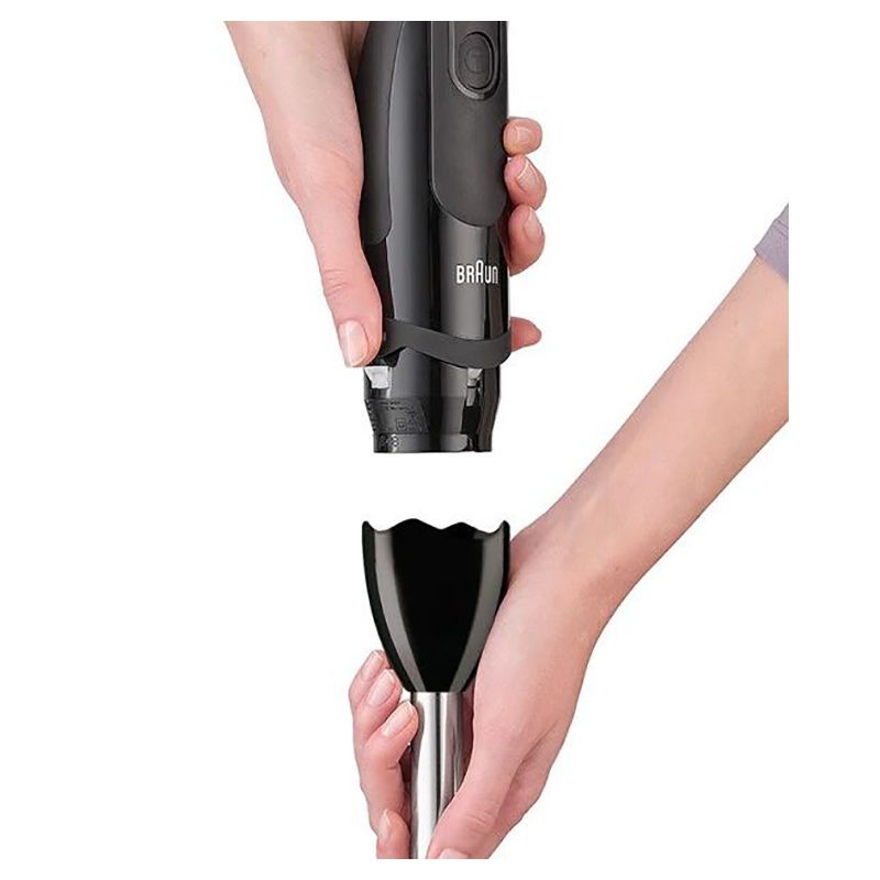 Braun - MultiQuick Hand Blender W/ 6 Attachments - Black