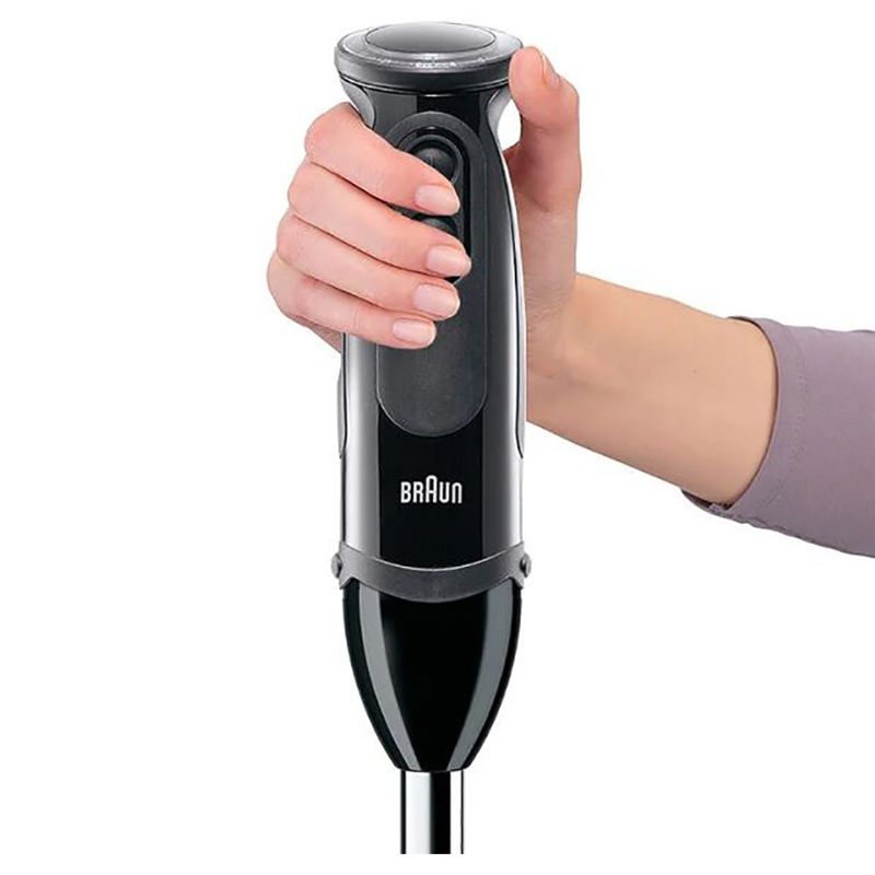 Braun - MultiQuick Hand Blender W/ 6 Attachments - Black