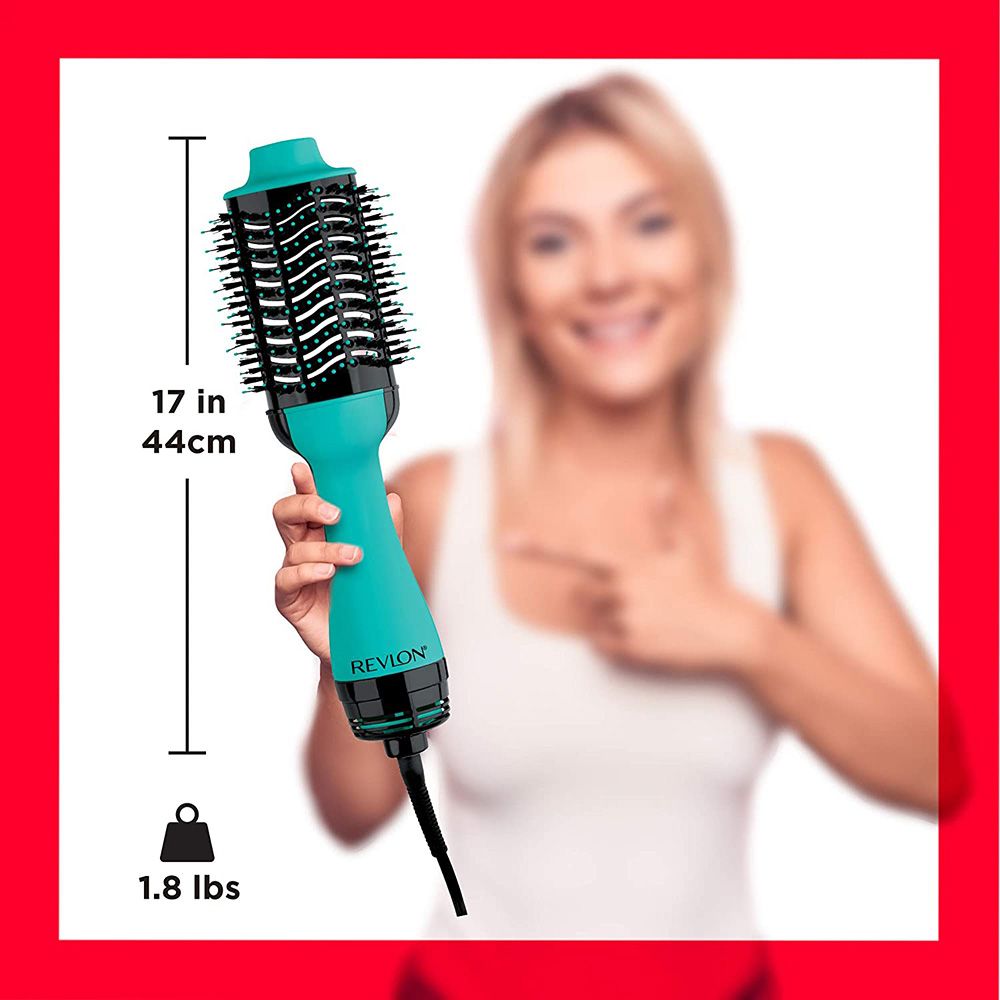 Revlon - Straight & Shine Hair Dryer & Volumiser - Green