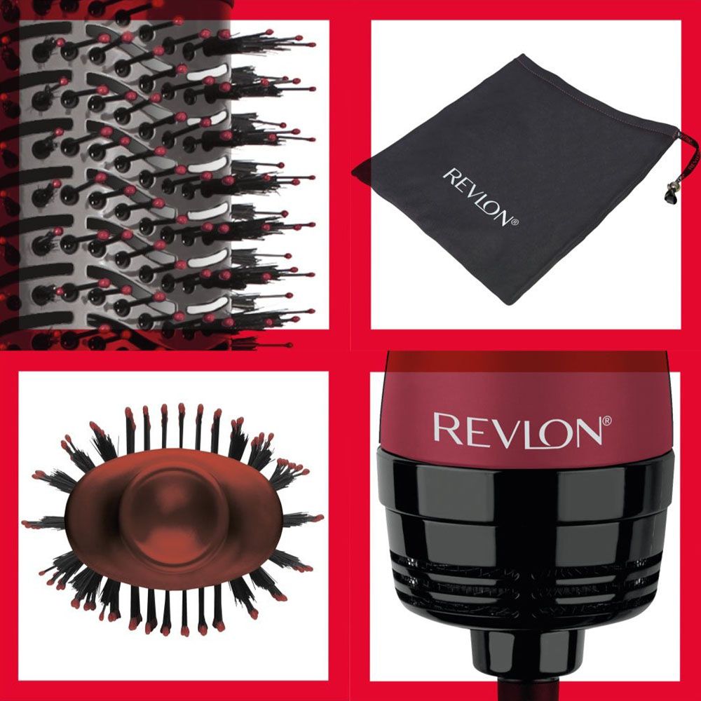 Revlon - Straight & Shine Hair Dryer & Volumiser - Titanium