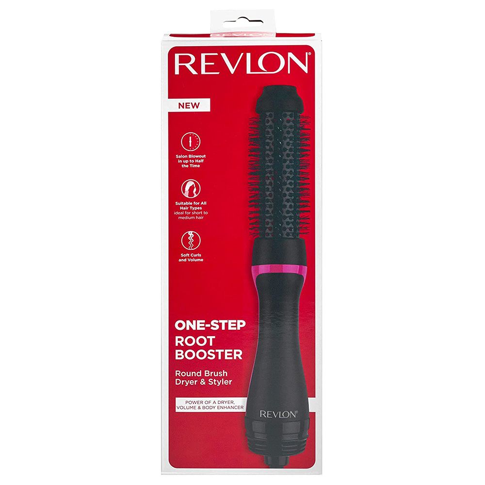 Revlon - One Step Round Brush Dryer & Styler - Black