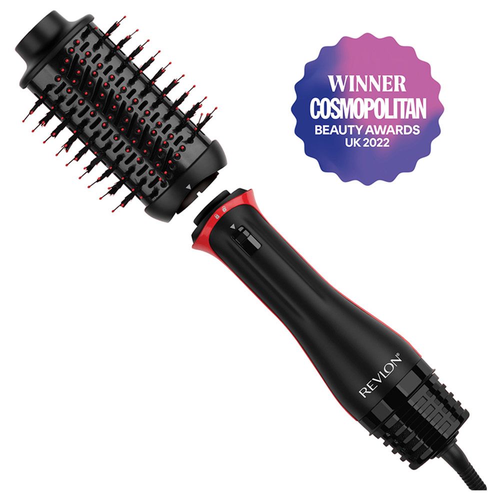 Revlon - One-Step Volumiser Hair Brush Plus Detachable Head - Black