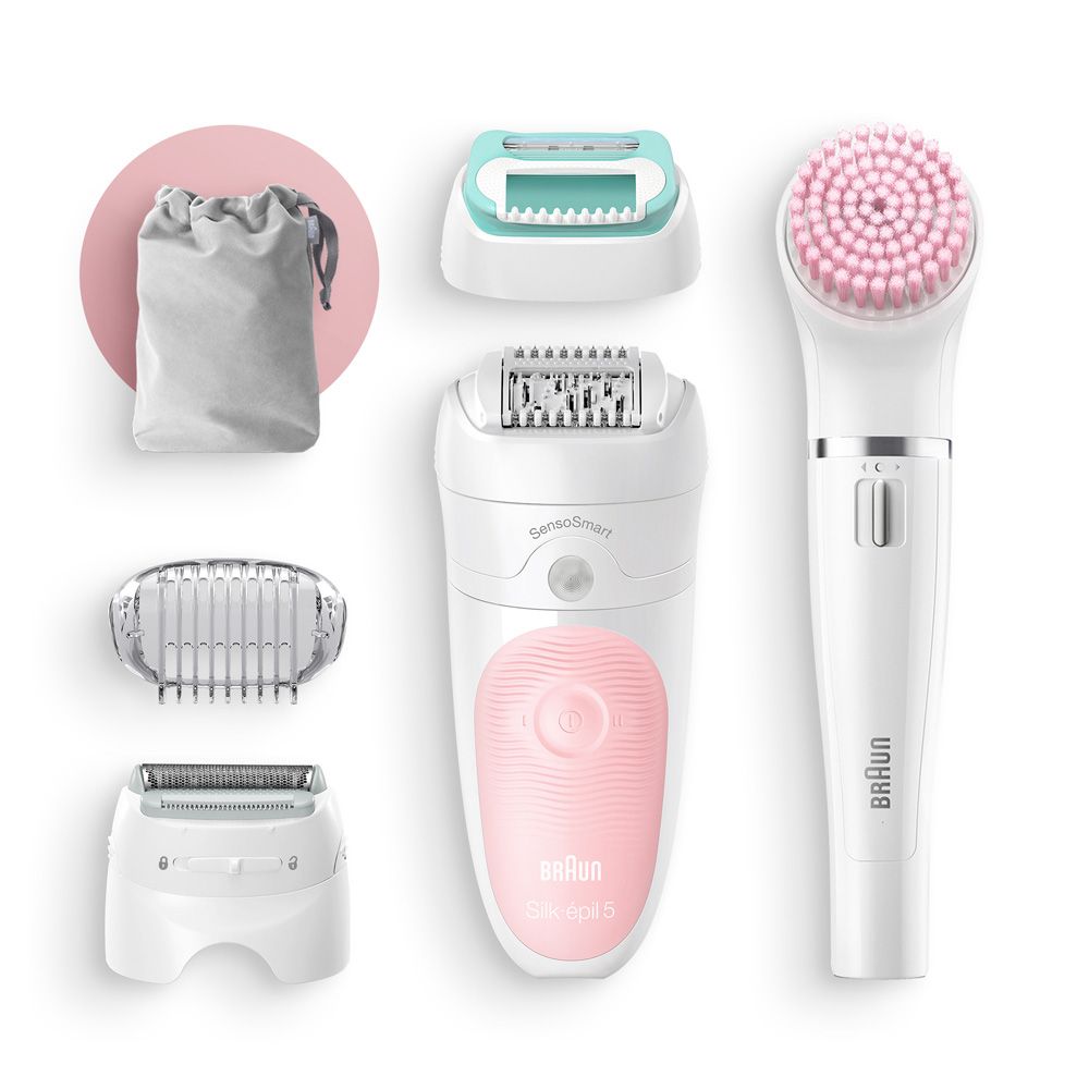 Braun Silk-Epil Sensosmart Wet & Dry Epilation Beauty Set