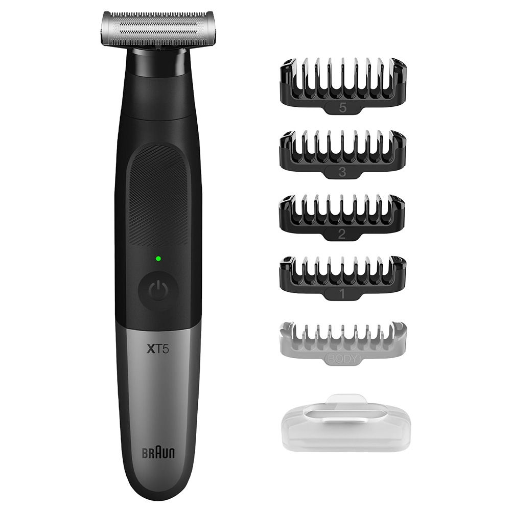 Braun - Series X Xt5100 Wet & Dry All-In-One Trimmer - Black/Silver