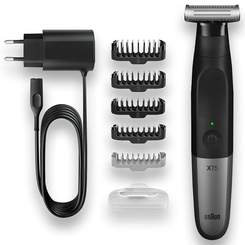 Braun - Series X Xt5100 Wet & Dry All-In-One Trimmer - Black/Silver