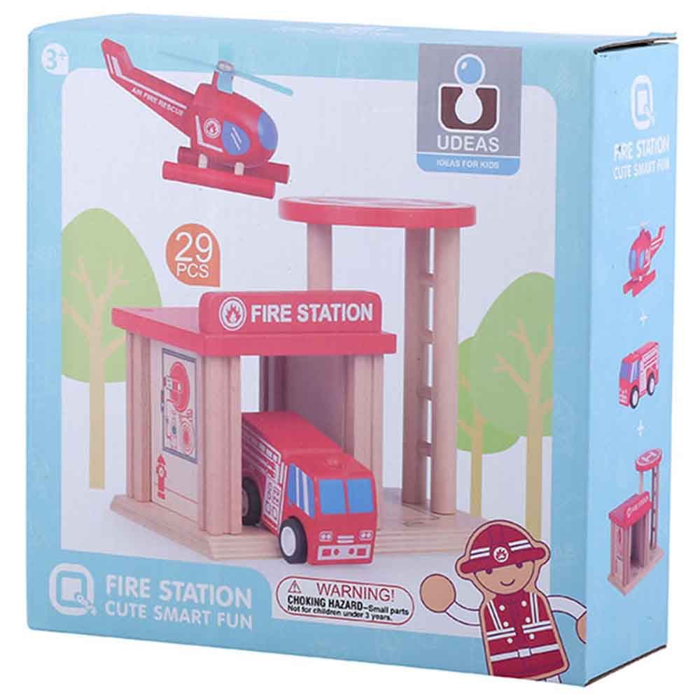 Udeas - Fire Station QPack - Red