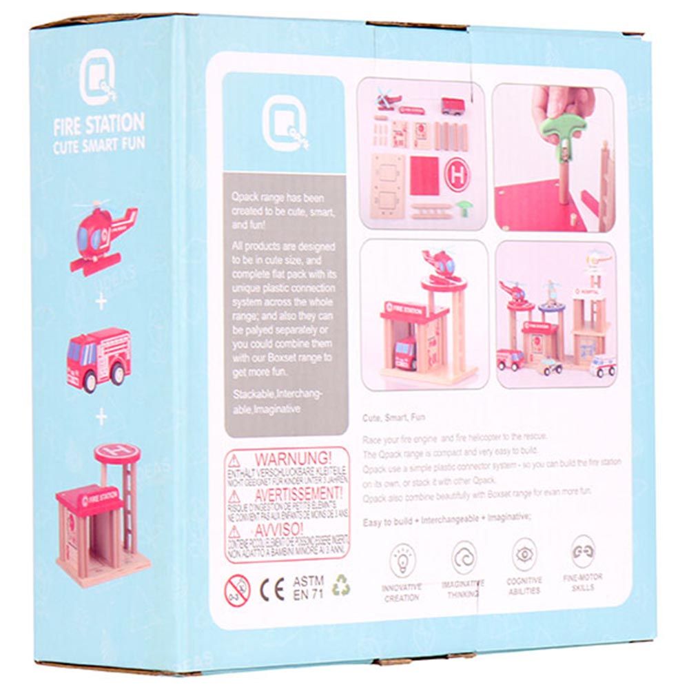 Udeas - Fire Station QPack - Red