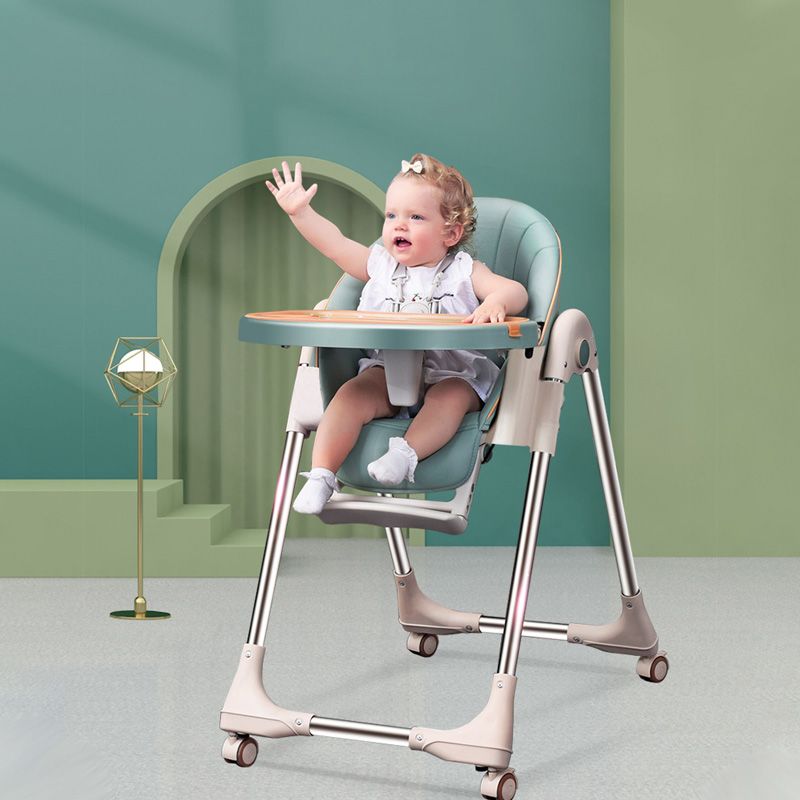 Lovely Baby - Foldable High Chair - Sage Green