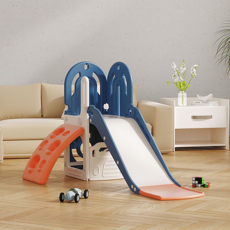 Lovely Baby - Slide w/ Climbing Wall - Blue