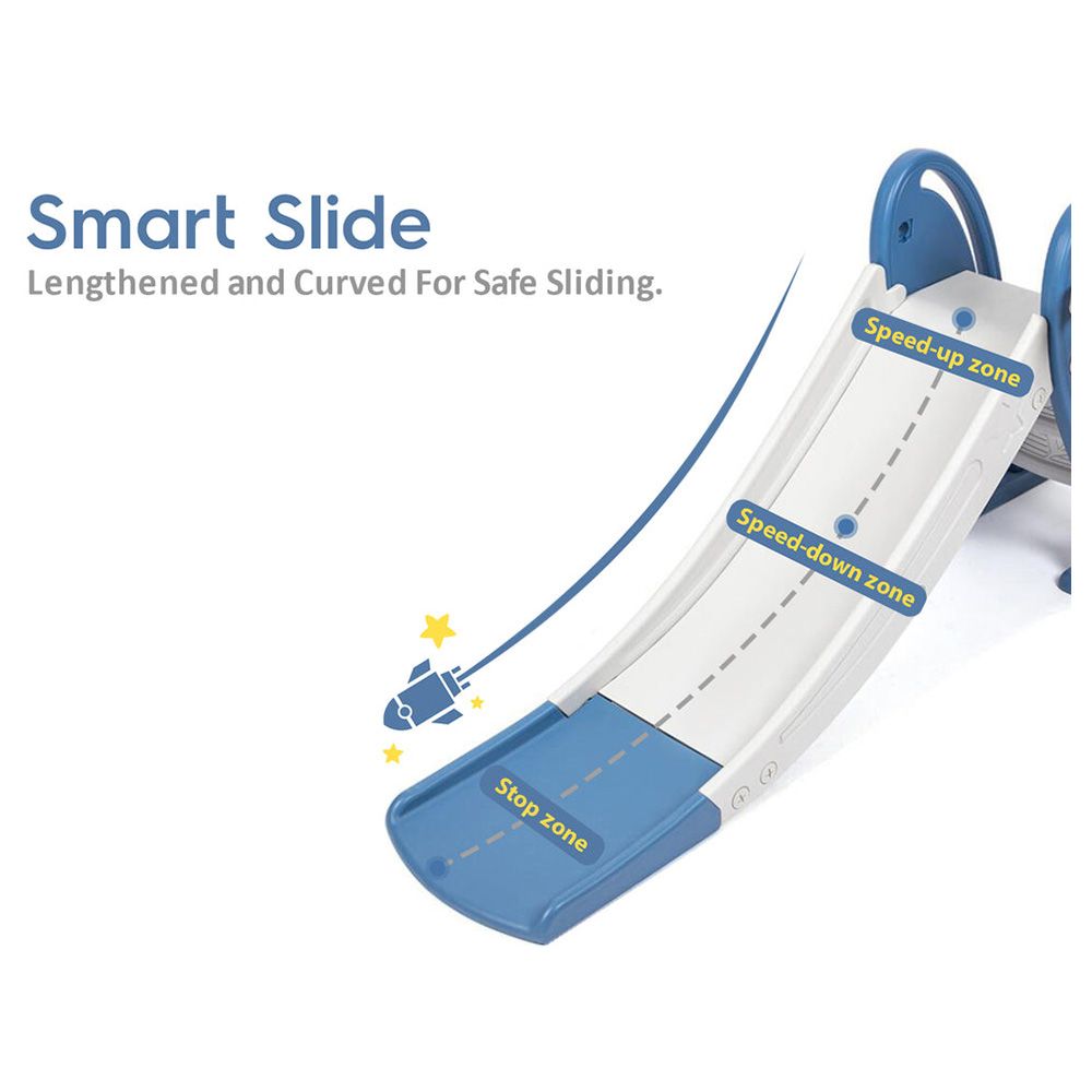 Lovely Baby - Baby Slide - White