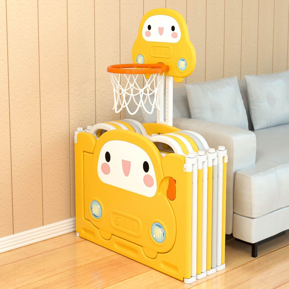 Lovely Baby - Kids Playpen - w/ Basketball Hoop - 20 pcs