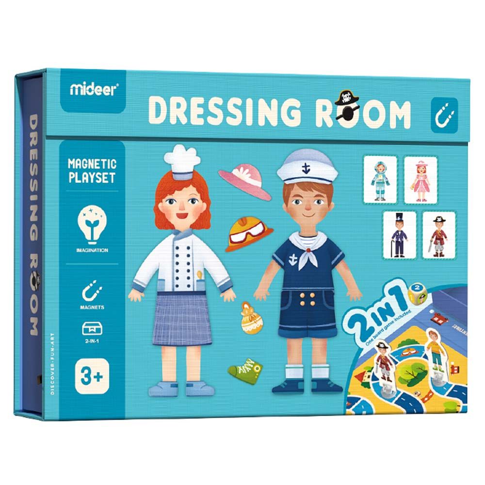 Mideer - Boy & Girl Magnetic Dress Up Game