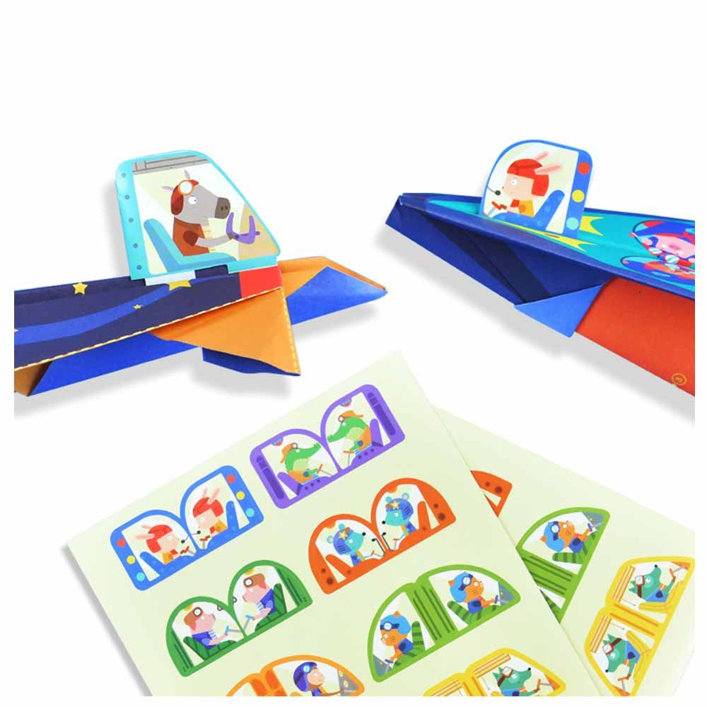 Mideer - Origami Kit Paper Planes 36pcs