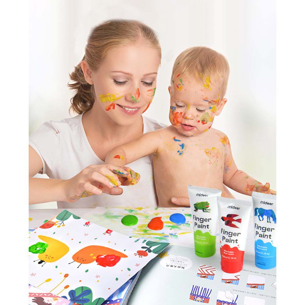 Mideer - Finger Paint - 12 Colours