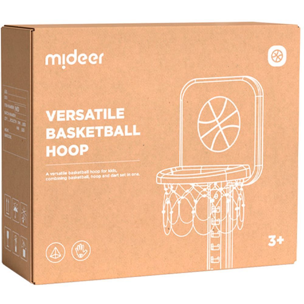 Mideer - 3-in-1 Basketball Hoop