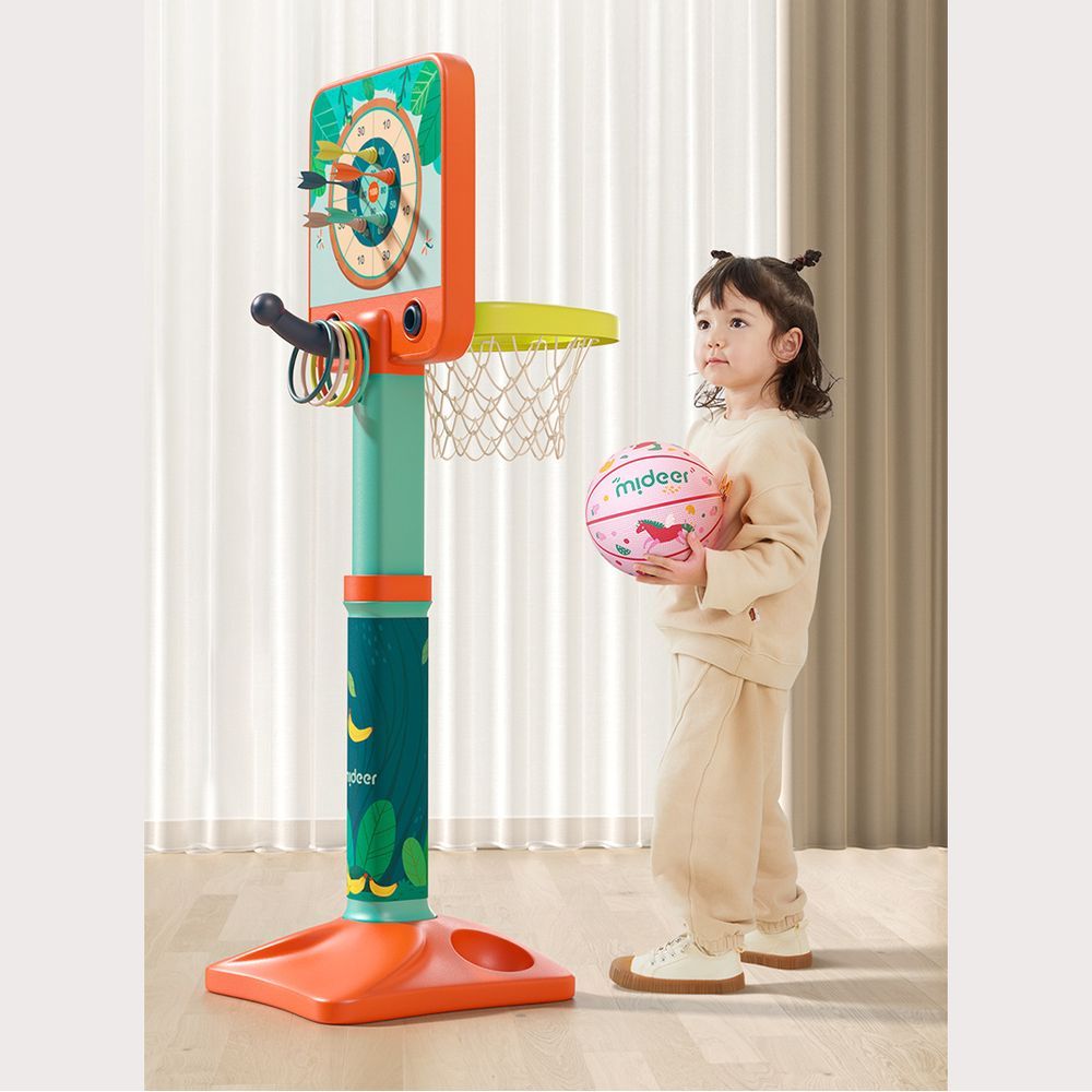 Mideer - 3-in-1 Basketball Hoop