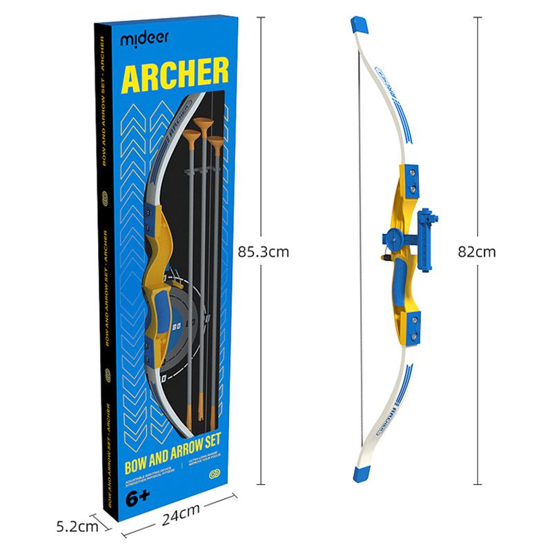 Mideer - Archery Bow & Arrow Set - Blue