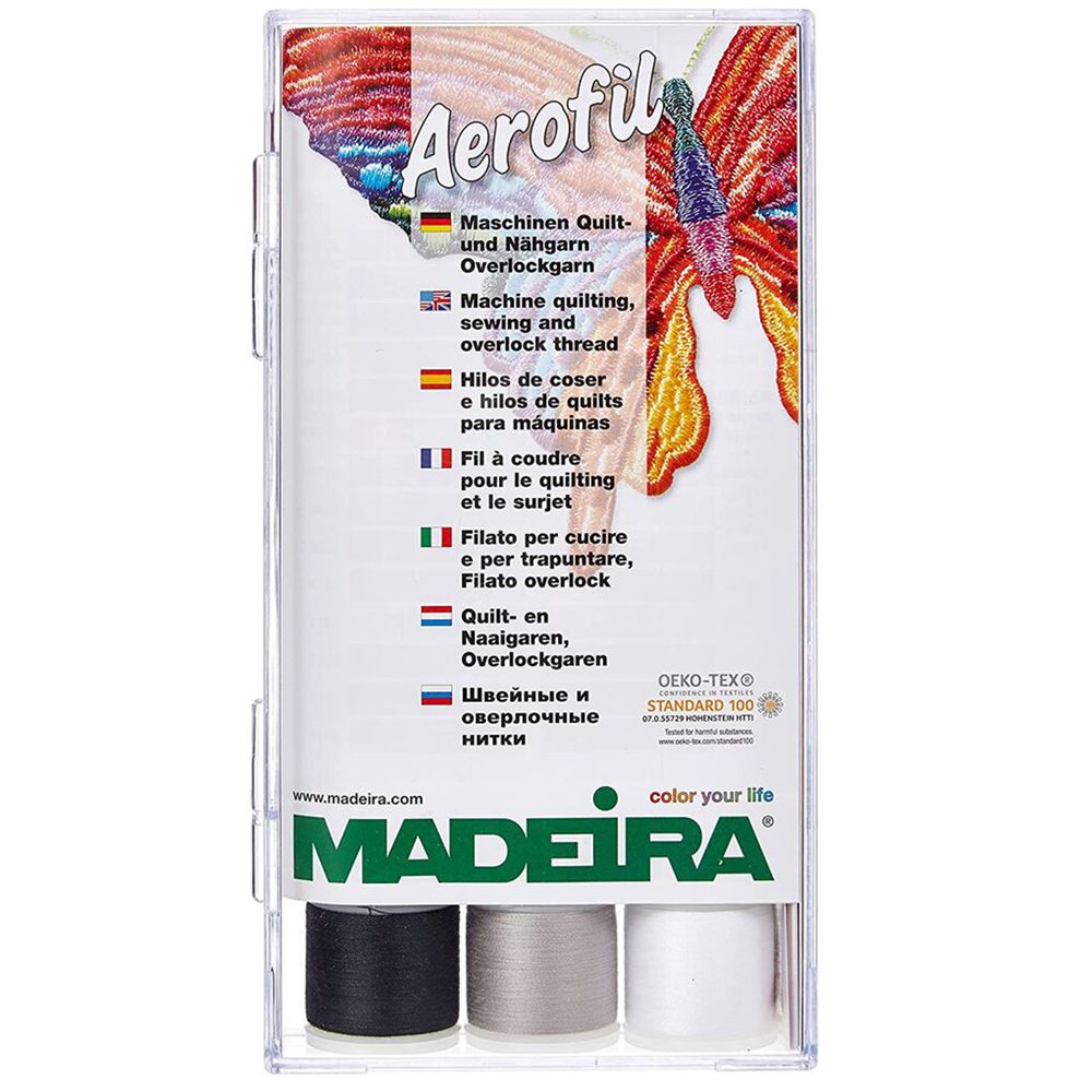 Madeira - Sewing Thread Pack Of 8 Aerofil 120 8041