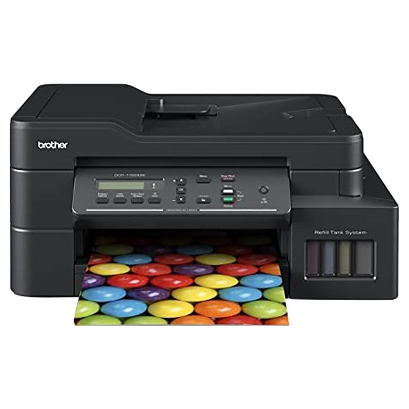 Brother - DCP-T720W Ink Tank Printer - Black