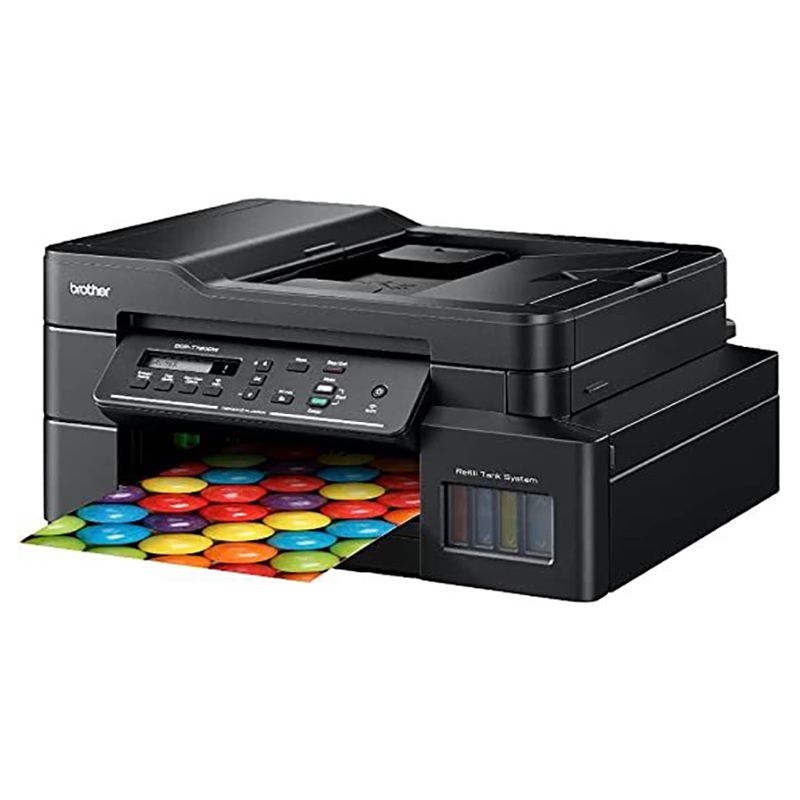 Brother - DCP-T720W Ink Tank Printer - Black