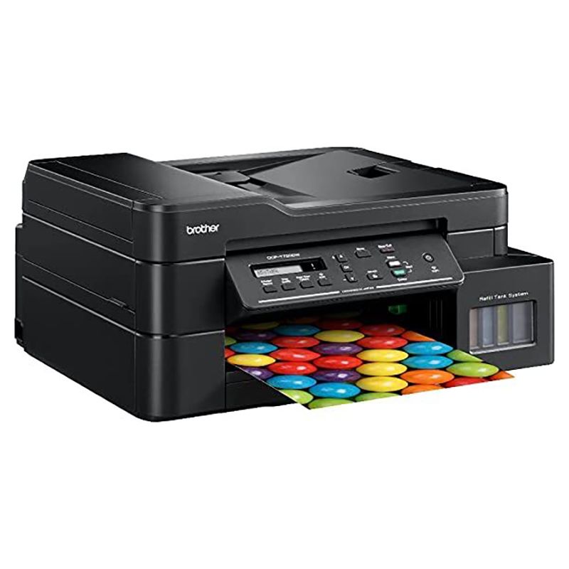 Brother - DCP-T720W Ink Tank Printer - Black