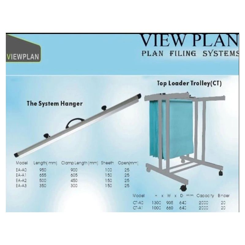 Viewplan - Top Loading Trolley A2TL