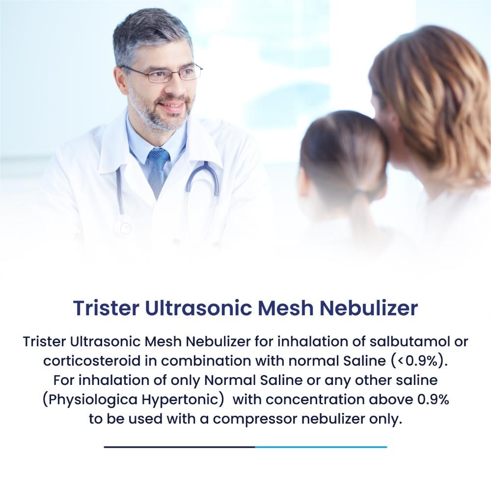 TRISTER ULTRASONIC MESH NEBULIZER : TS-136NZM