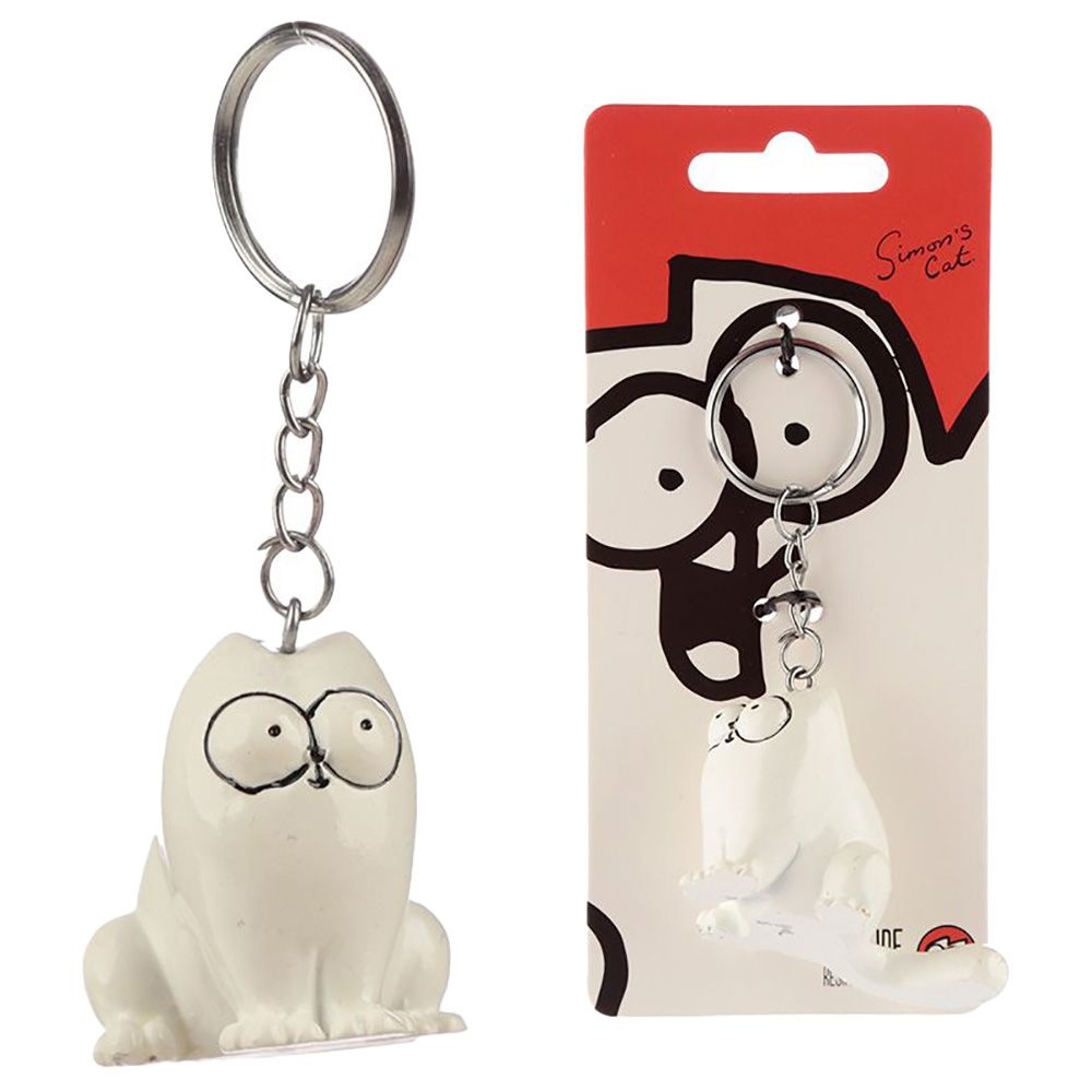 Puckator - Simon's Cat Keyring - Sitting