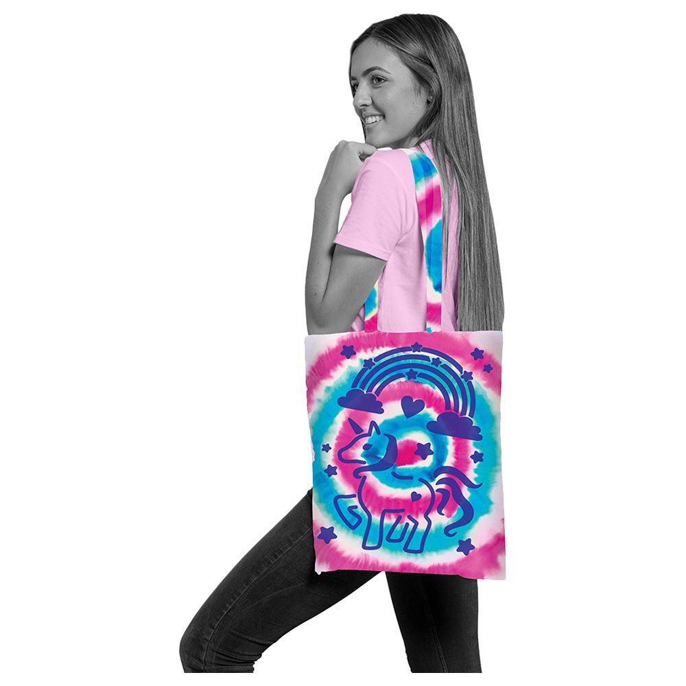 Diamant Toys - Tie-Dye Fashion Time DIY Set - Trendy Bag