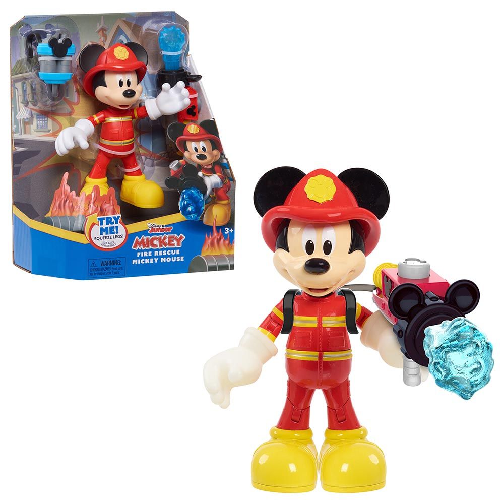 Mickey Mouse - Junior Fire Rescue Mickey Mouse 6 Inch Figure